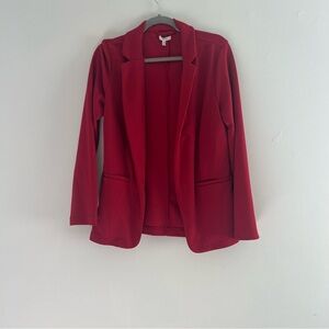 Maurices Vibrant Red Women's Med Blazer
